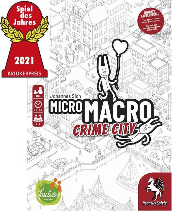 Produktbild Pegasus MicroMacro: Crime City (Deutsch)