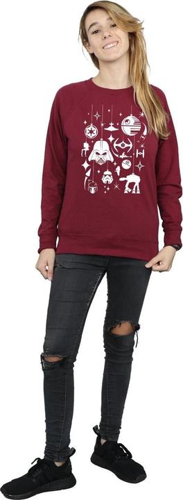 Produktbild Star Wars Christmas Decorations Sweatshirt (L)