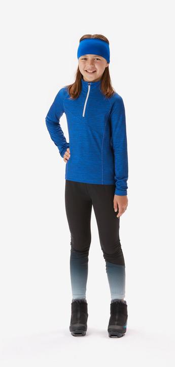 Produktbild Inovik Langlaufshirt Kinder langarm - XC S TS 100 blau (146)