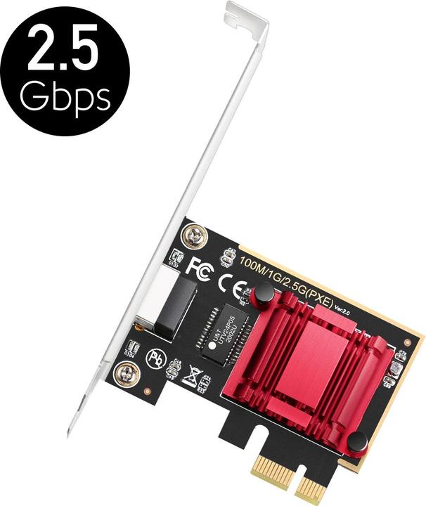 Produktbild Cudy PE25 network card Internal Ethernet (Mini PCI Express)
