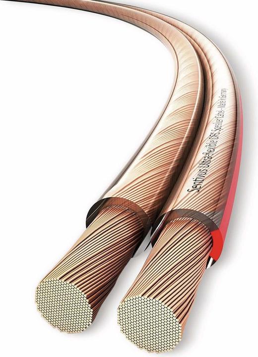 Actual product image Purelink Speaker cable, 2x1.5 mm², 10 m, transparent, OFC (10 m, 1.50 mm²)