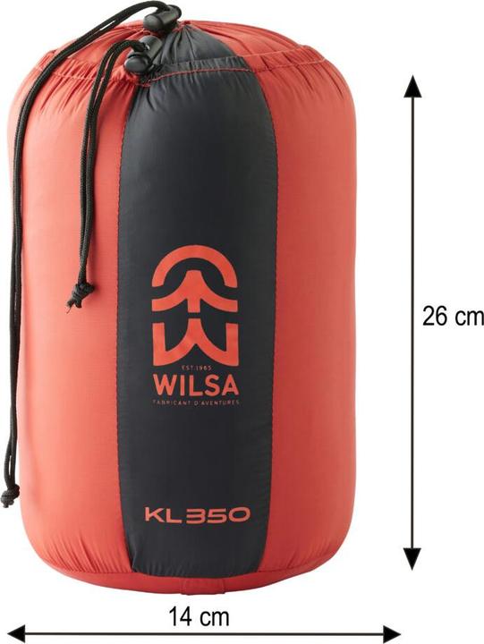 Image du produit Wilsa Sac de couchage "KL 350 (215 cm)