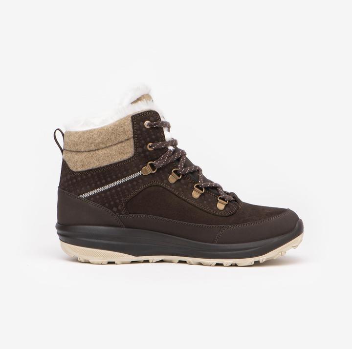 Image du produit Quechua Chaussures d'hiver femme cuir chaud imperméable mi-hautes randonnée hivernale - SH900 (36)