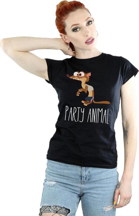 Image du produit Disney - T-shirt ZOOTROPOLIS PARTY ANIMAL - Femme (S)