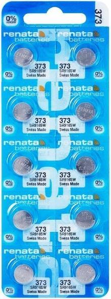 Produktbild Renata 373 / SR916SW - 10 Knopfzellen (10 Stk., V373, 29 mAh)
