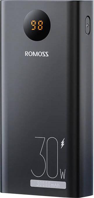 Romoss Powerbank PEA30 30000mAh (black) (30000 mAh, 30 W, 30000 Wh)