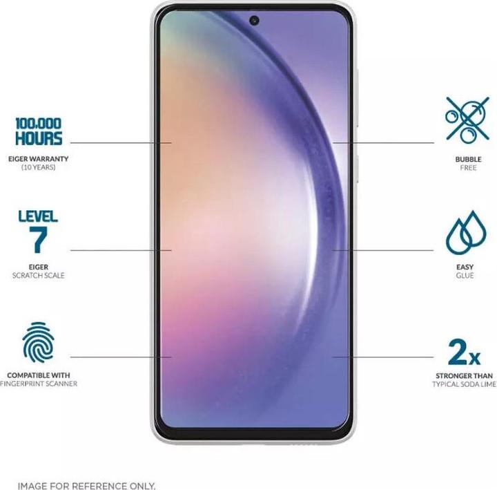Image du produit Eiger Mountain Glass Clear Edge (1 pièce(s), Samsung Galaxy A54 5G)