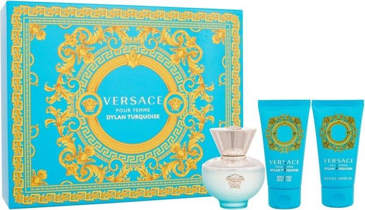 Actual product image Versace Dylan Turquoise pour Femme Christmas 2023 Eau de Toilette 50 / Body Smoother / BG (Eau de toilette, 50 ml)