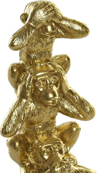 Actual product image DKD Home Decor Deko-Figur Gold Kolonial 8,5 x 6 x 20 cm
