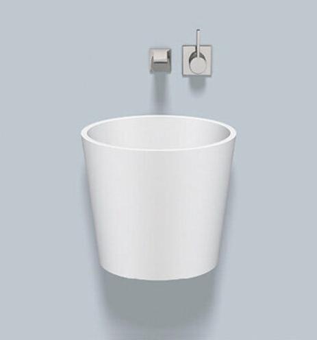 Produktbild Alape Waschtisch WT.CO400, rund Durchmesser 40,0cm, 5042500000, weiss (500 mm, 400 mm)