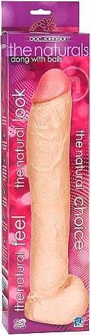 Image du produit Doc Johnson The Naturals - Dong With Balls