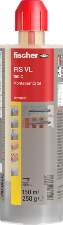 Actual product image Fischer Installation mortar FIS VL 150 C