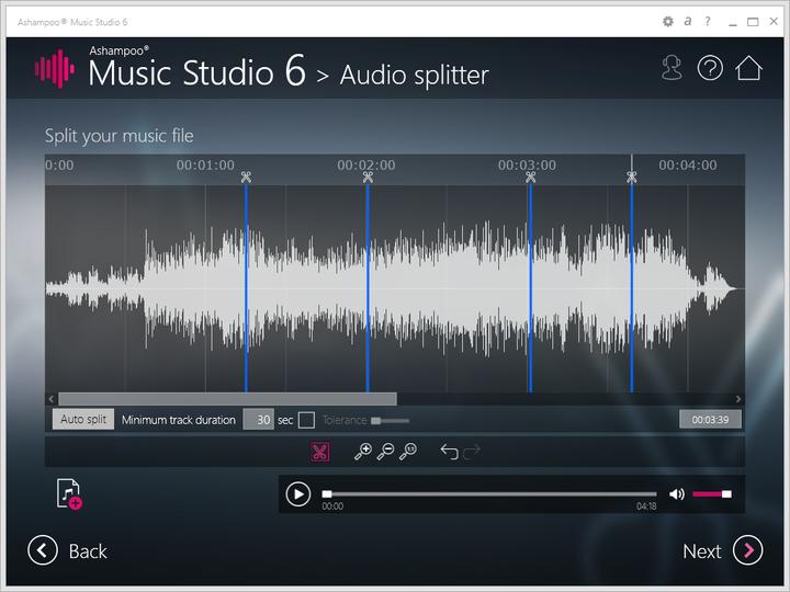 Produktbild Ashampoo Music Studio 6 (1 User, unbegrenzt)