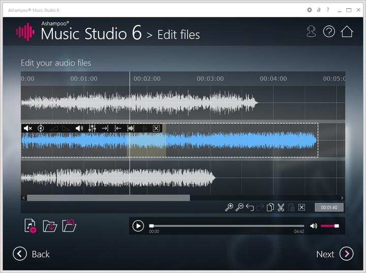Produktbild Ashampoo Music Studio 6 (1 User, unbegrenzt)