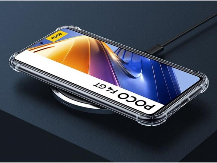 Actual product image Screenguard Xiaomi Poco F4 GT Case Crystal Soft Airbag Bumper (Xiaomi Poco F4 GT)