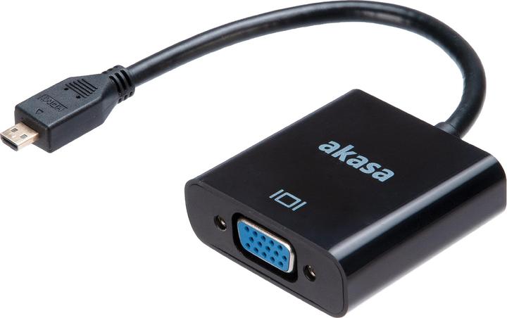 Image du produit Akasa micro HDMI (Typ D) — VGA (HDMI, 15 cm)