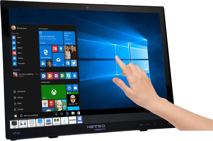 Actual product image Hannspree HT161HNB (1366 x 768 pixels, 15.60")