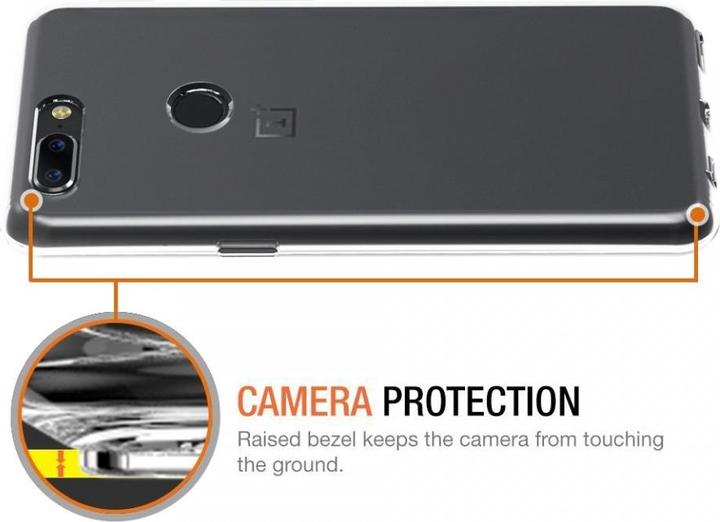 Actual product image Screenguard OnePlus 5T Flexible TPU Clear Case (OnePlus 5T)