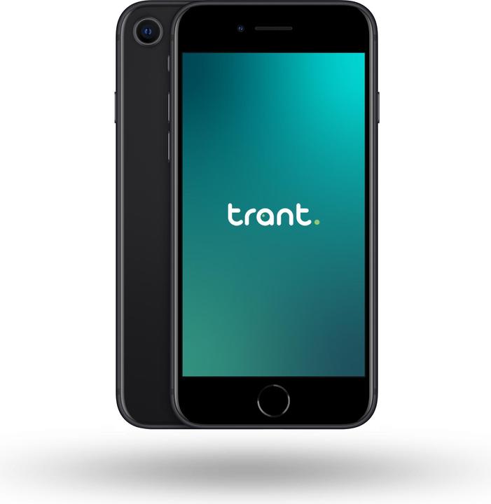 Trant.ch iPhone SE 2020 (128 GB, Schwarz, 4.70", 12 Mpx, Hybrid Dual SIM, A / Wie neu)