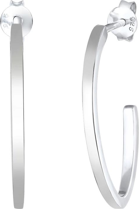 Actual product image Elli Basic Creolen (Sterling Silver)