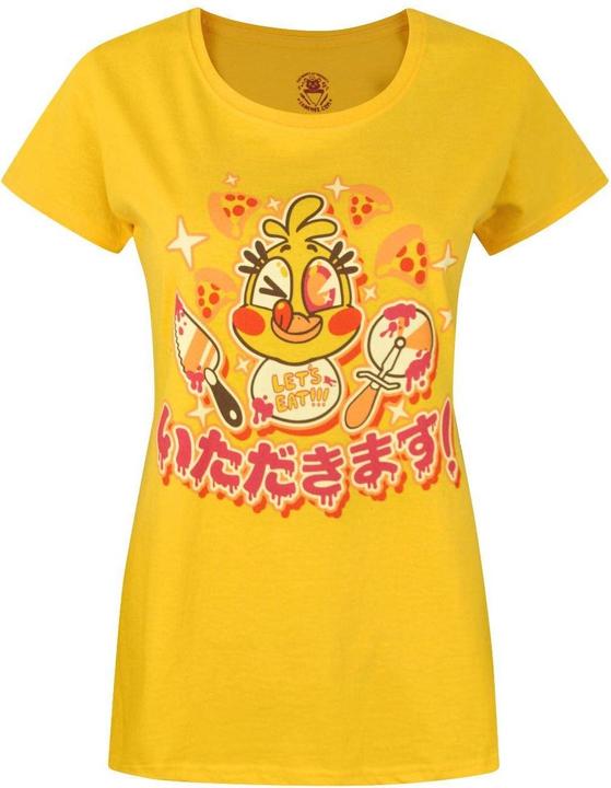 Actual product image Five Nights At Freddys Chicadakimasu TShirt (XXL)
