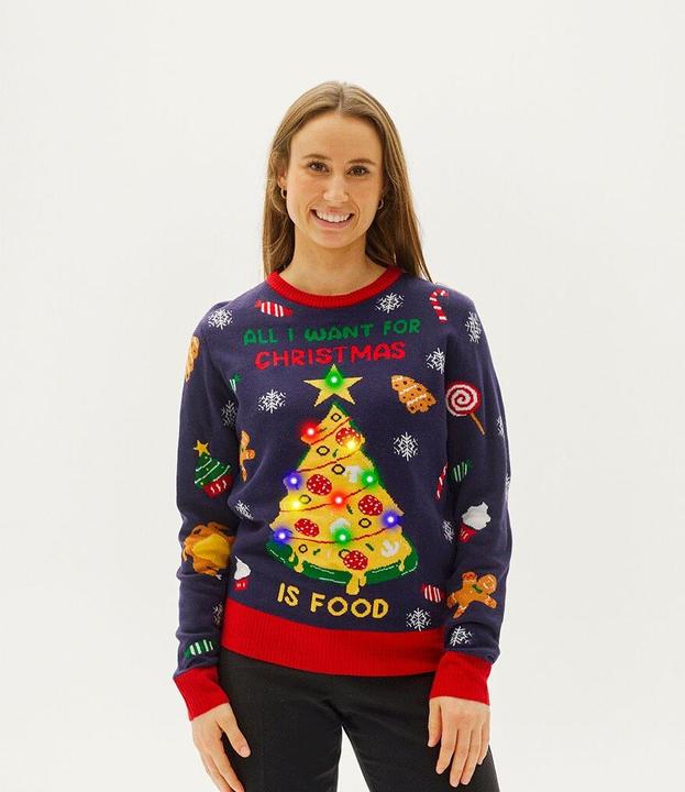 Produktbild Christmas Sweats All I Want For Christmas Is Food LED (S)