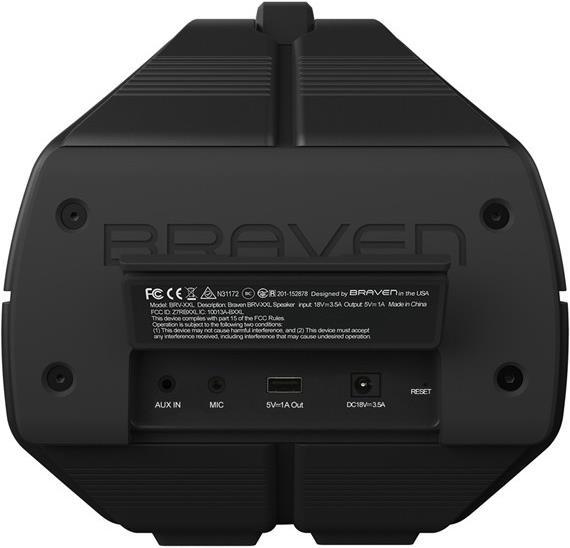 Actual product image Braven Brv-Xxl (14 h, Rechargeable battery operated)