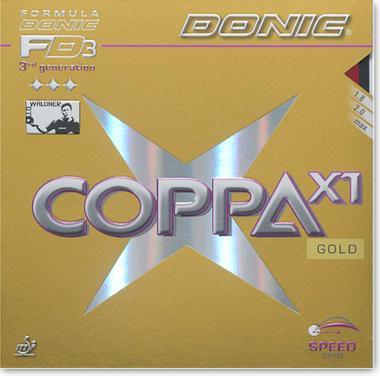 Donic Coating Coppa X1 (Gold) (2.30 mm)
