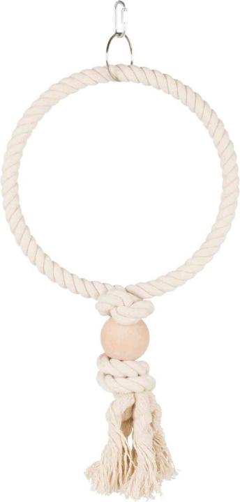 Trixie Tau ring with wooden block