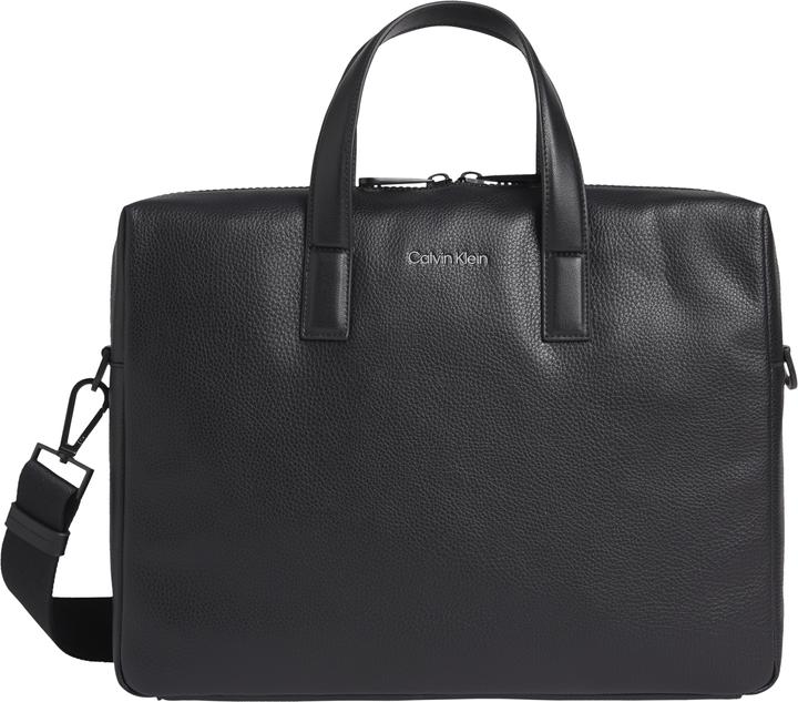 Actual product image Calvin Klein Briefcase CK Must Laptop Bag SP23 (49% POLYURETHANE, 51% RECYCLED POLYESTER)