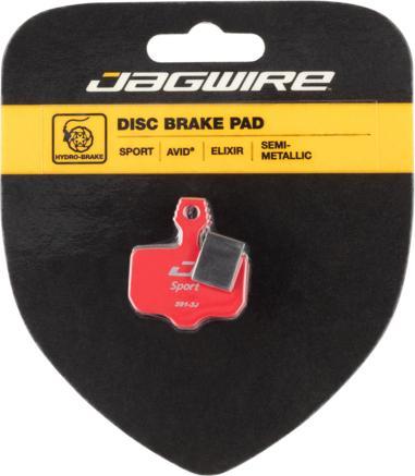 Actual product image Jagwire Brake pads SPORT Disc Brake Pads (Shimano, Tektro, Semi-metallic)