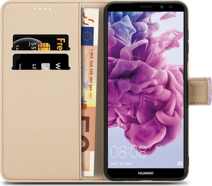 Actual product image Cadorabo Case Book Print (Mate 10 Lite)