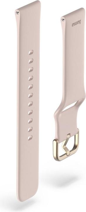 Image du produit Hama Armband zum Wechseln für Smartwatch 5000, Silikon, Rosé (Silicone)