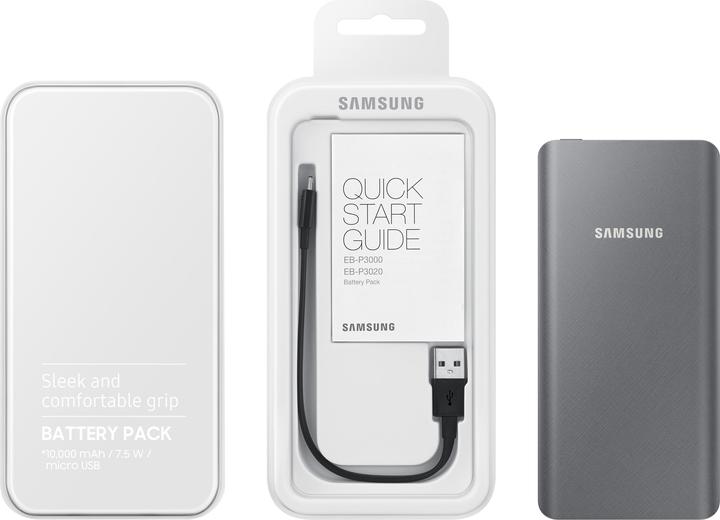 Actual product image Samsung Eb-P3000 (10000 mAh, 7.50 W, 31 Wh)