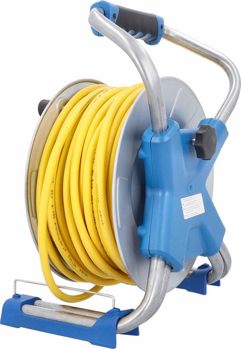 Produktbild As - Schwabe Metallkabeltrommel mit USB (50 m, 1.50 mm²)