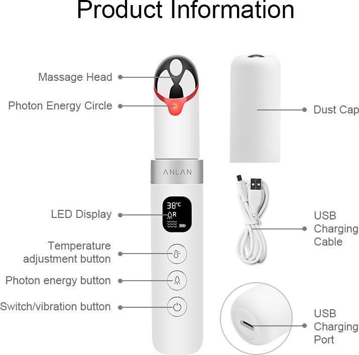 Actual product image Anlan Intelligent eye massage