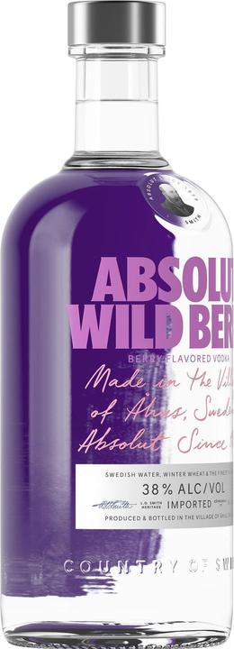 Actual product image Absolut Wild Berri
