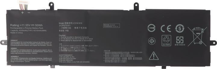 Produktbild XCell Akku passend für ASUS ZenBook 14 UX433FA-A5232R, Li-Polymer, 11,55V (4330 mAh)