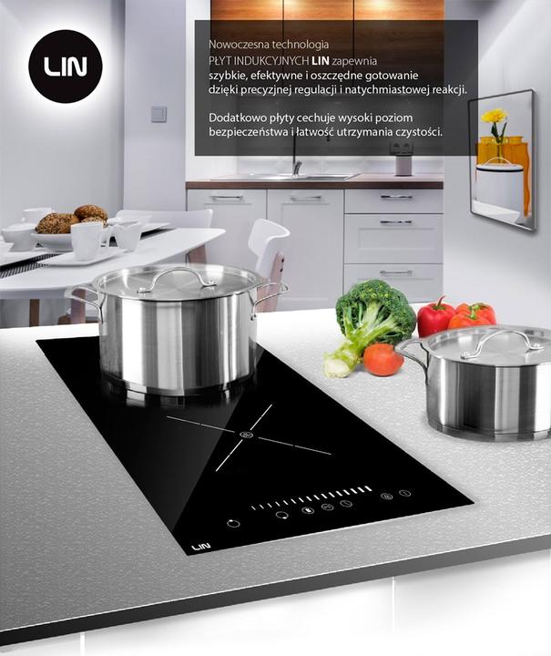 Immagine prodotto LIN Piano cottura a induzione LI-A23511 3500 W Nero