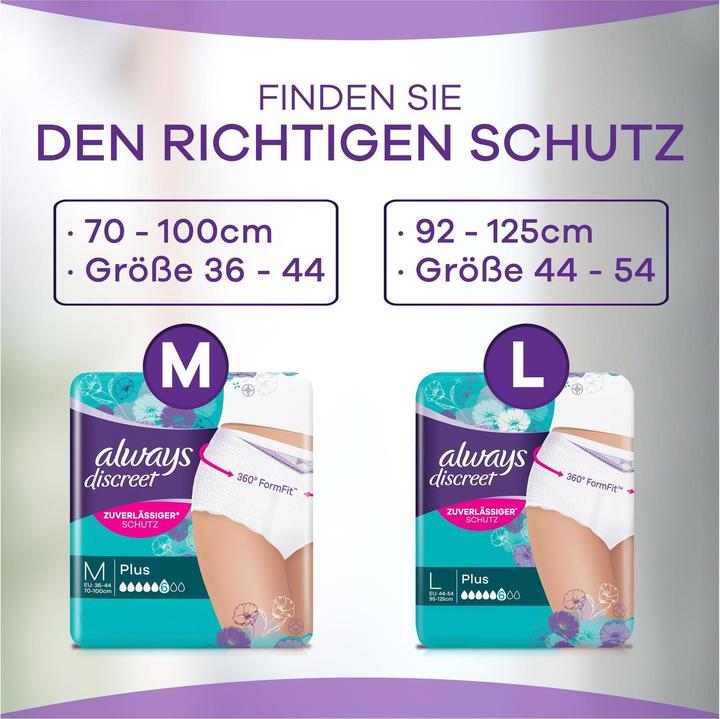 Actual product image Always Discreet (40 x, Large)
