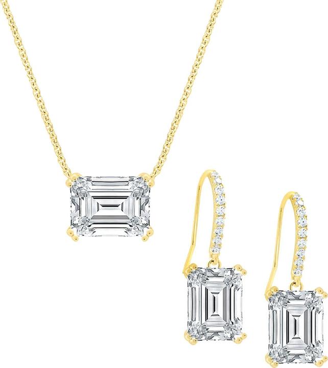 Produktbild Candy Schmuckset Cecil, 925 Sterling Silber, vergoldet (925 Sterling Silber, 18k vergoldet)
