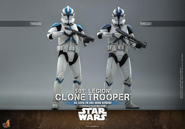 Actual product image Hot Toys Star Wars: Obi-Wan Kenobi 1/6 501st Legion Clone Trooper