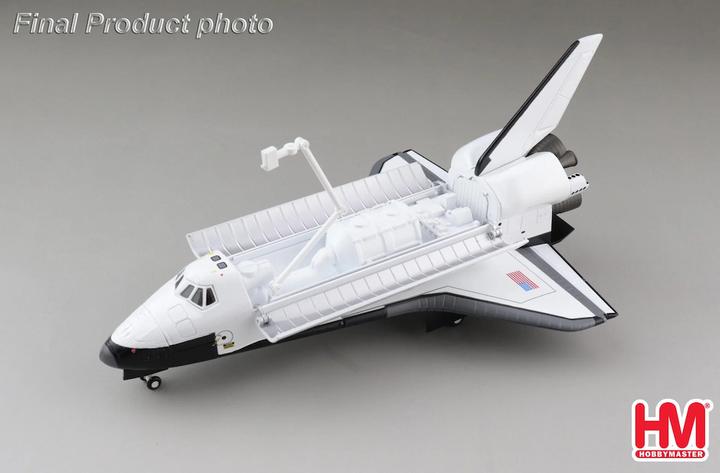 Actual product image Hobby Master Space Shuttle Enterprise Edward Air Base 1977, metal model 1:200 HL1408.