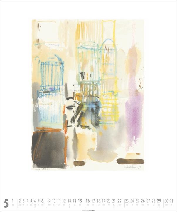 Immagine prodotto Oskar Koller - Farben und Formen Kalender 2026 - Farben und Formen (46 x 55 cm, Tedesco)