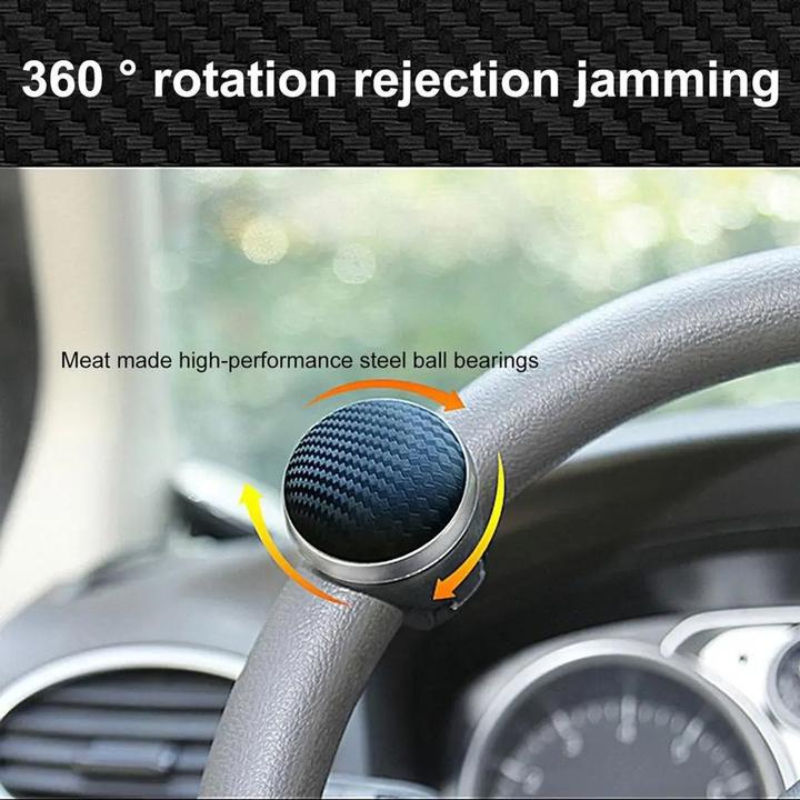 Produktbild König Design 360° Lenkrad Knauf Steuerknopf Lenkradknopf Lenkknauf Lenkhilfe Auto PKW LKW