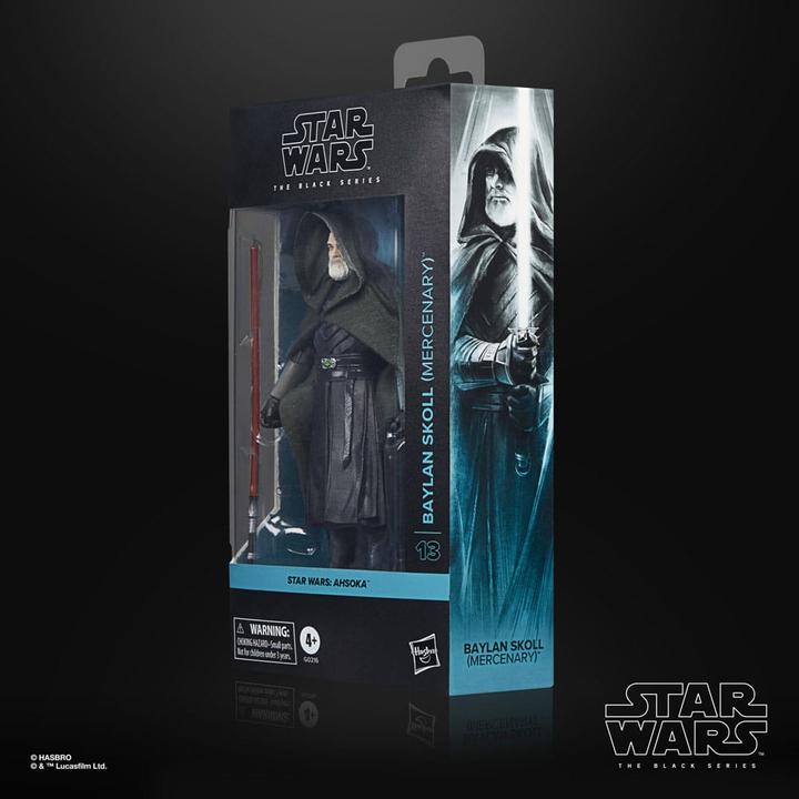 Image du produit Hasbro Star Wars : Ahsoka Black Series Figurine Baylan Skoll (Mercenary) 15 cm