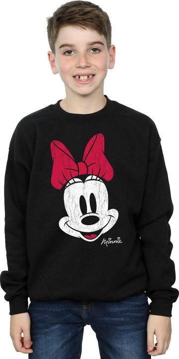 Immagine prodotto Disney Minnie Mouse Distressed Face Felpa Ragazzi (152, 158)