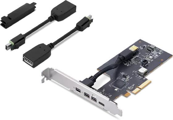 Produktbild Lenovo ThinkStation Thunderbolt 4 PCIe Expansion Card with HP Bracket (PCIe)