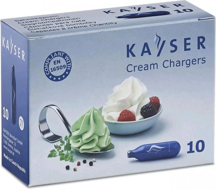 Actual product image Kayser Berndorf 10 Piece Cream Capsules (0.50 l)