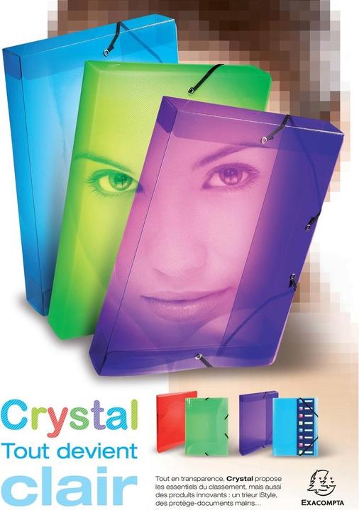 Image du produit Exacompta Crystal (A6, 35 mm, 1 pièce(s))